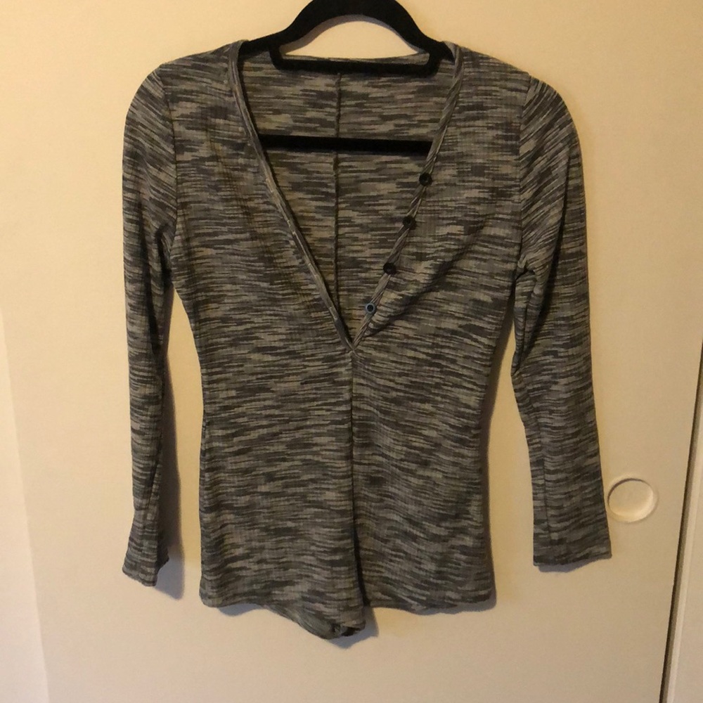 Grey Romper